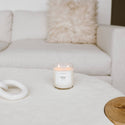 Lemon + Sage Glass Tumbler Soy Candle