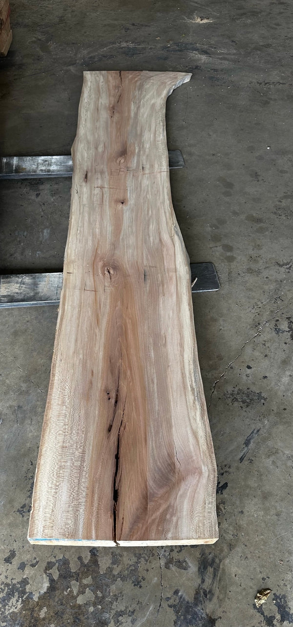 Unfinished Live Edge Sycamore Slab (ULES-2896)