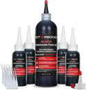 KBL-500 Starbond Black Medium-Thick CA Glue | 16 oz. Refill Bottle Kit