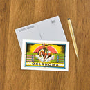 Found Image Press - Postcard OK-135 Bucking Bronco, Cowboy-2