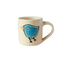 Susan Stone Design - Bird wee Mug: Blue