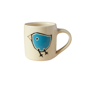 Susan Stone Design - Bird wee Mug: Green - 0