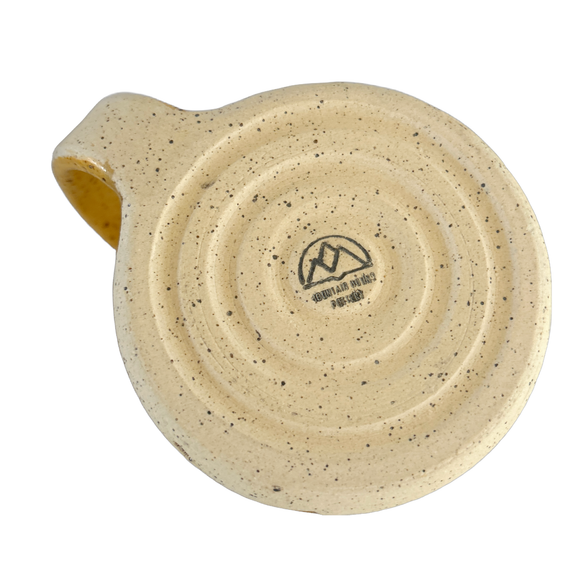 Mountain Bound Pottery - Mountain Mug-Yellow