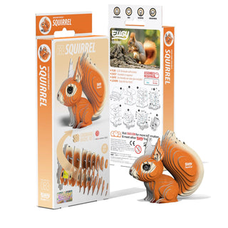 Safari Ltd. - EUGY Squirrel 3D Puzzle