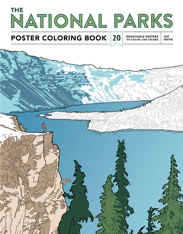 Insight Editions - The National Parks Poster Coloring Book