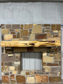 Live Edge Cedar Fireplace Mantel