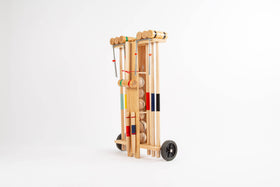 MORA PLAY - Croquet game in wooden trolley - 6 players - 0