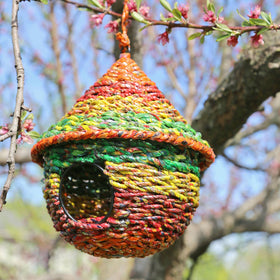 Ten Thousand Villages - Sunny Garden Birdhouse - 0
