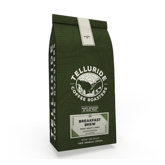 Telluride Coffee Roasters - Breakfast Brew: Whole Bean / 12oz