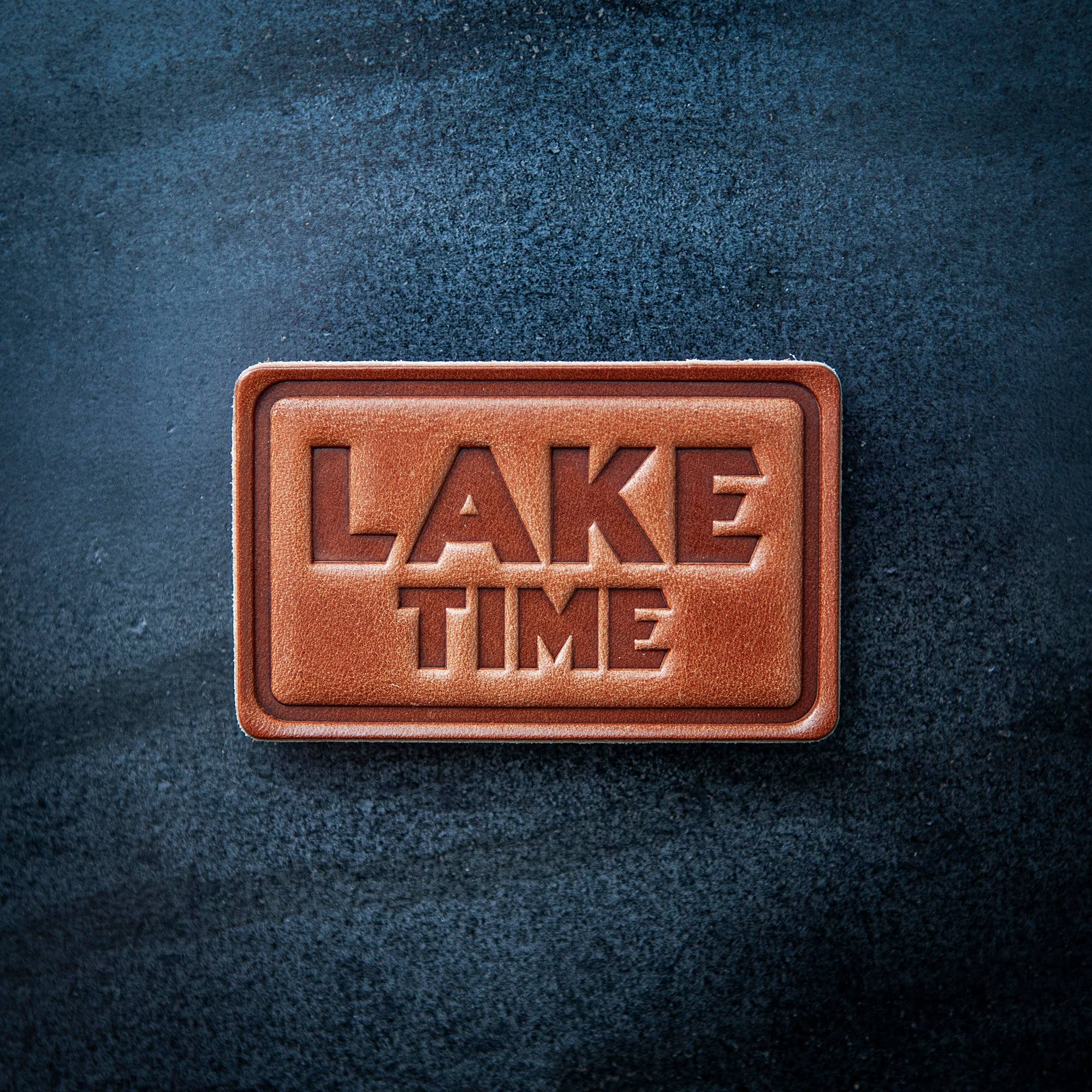 Sugarhouse Leather Lake Time Magnet