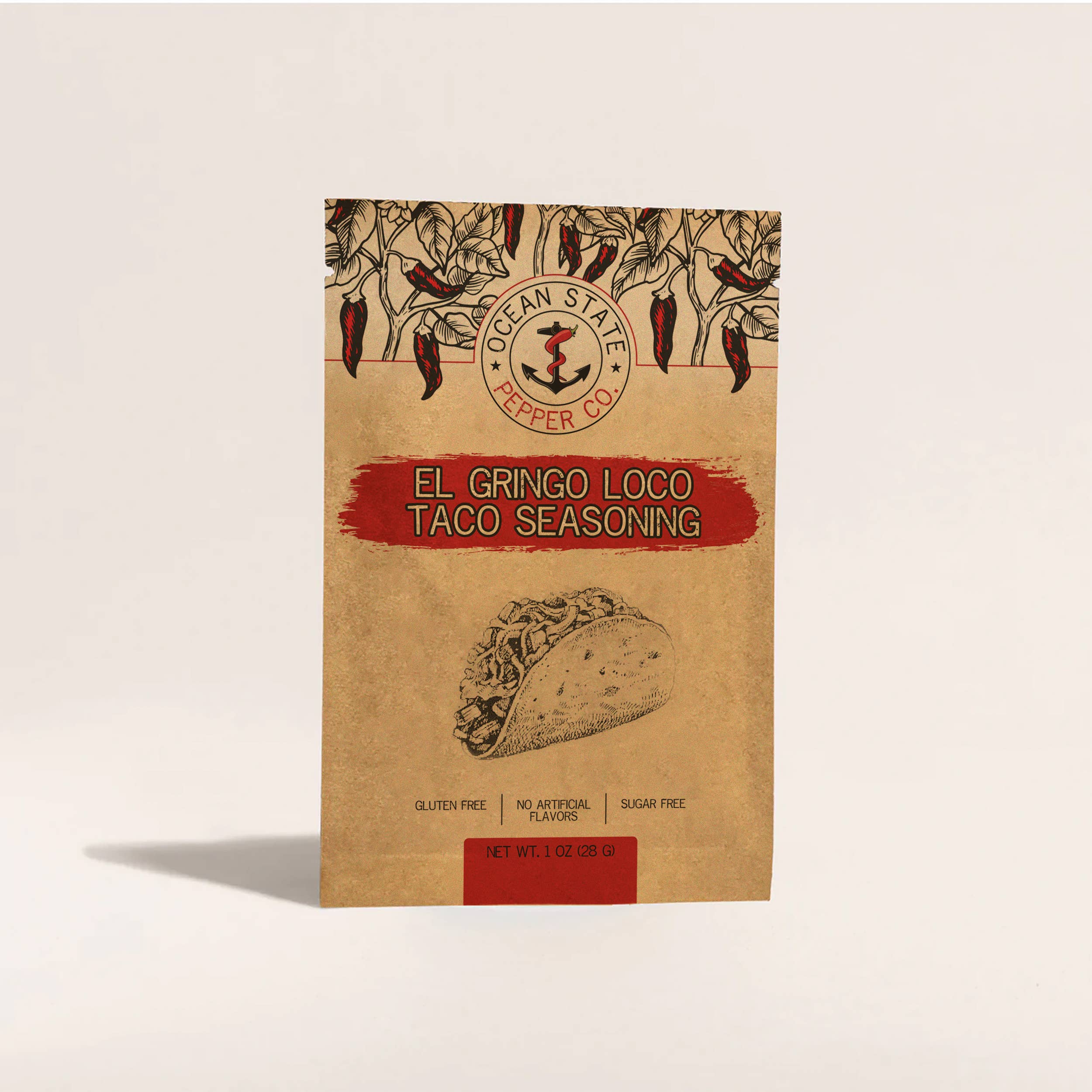 Ocean State Pepper Co. - El Gringo Loco Taco Seasoning