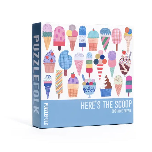 Here's the Scoop 500 Piece Puzzle