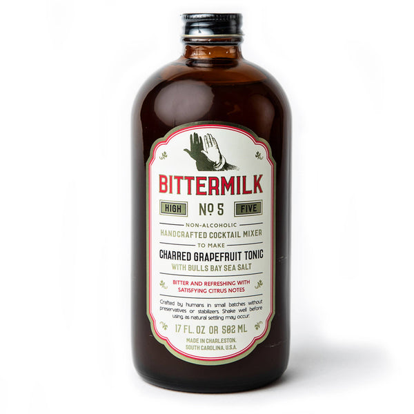 Bittermilk Bottling Co. - Bittermilk No.5 - Charred Grapefruit Tonic with Sea Salt