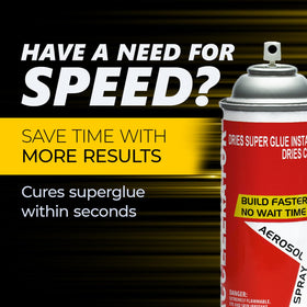 Super Glue Aerosol Accelerator - 0