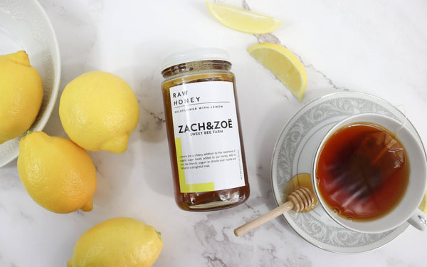 Zach & Zoe Sweet Bee Farm - Wildflower Honey with Lemon 16oz