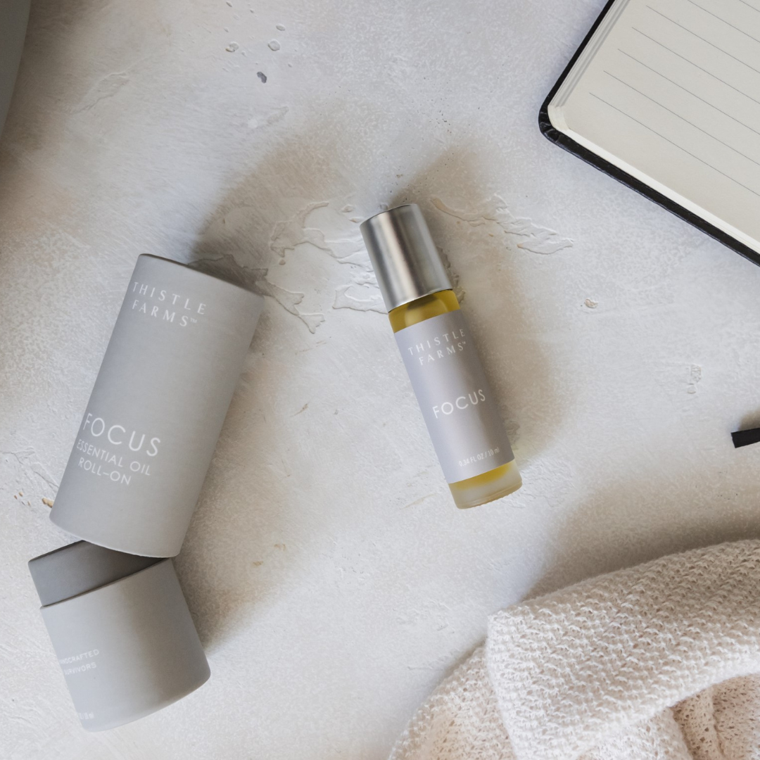 Thistle Farms - Focus Essential Oil Roll On | Grapefruit Peppermint Lemon - 0