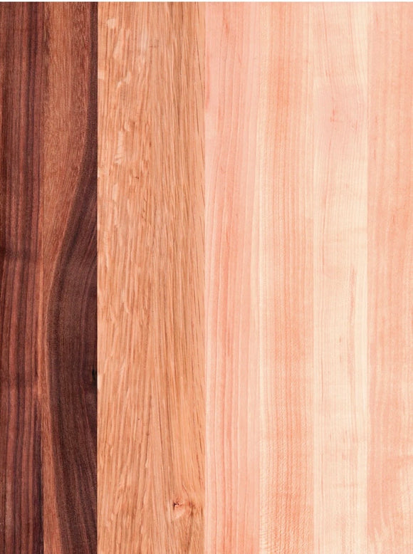 Classic Solid Wood Cutting Board – Handmade in Texas (Design 06)