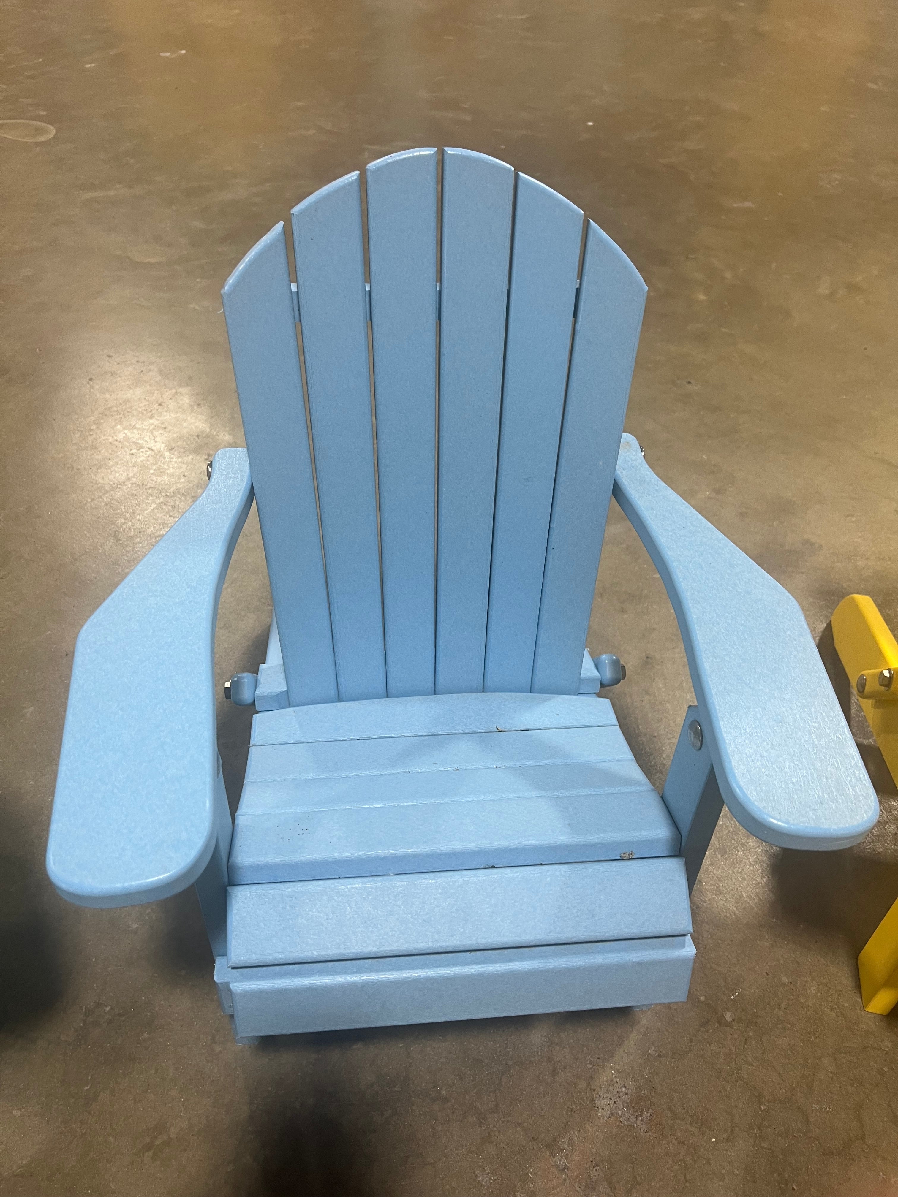Outdoor Folding Adirondack Childrens Chair - 0
