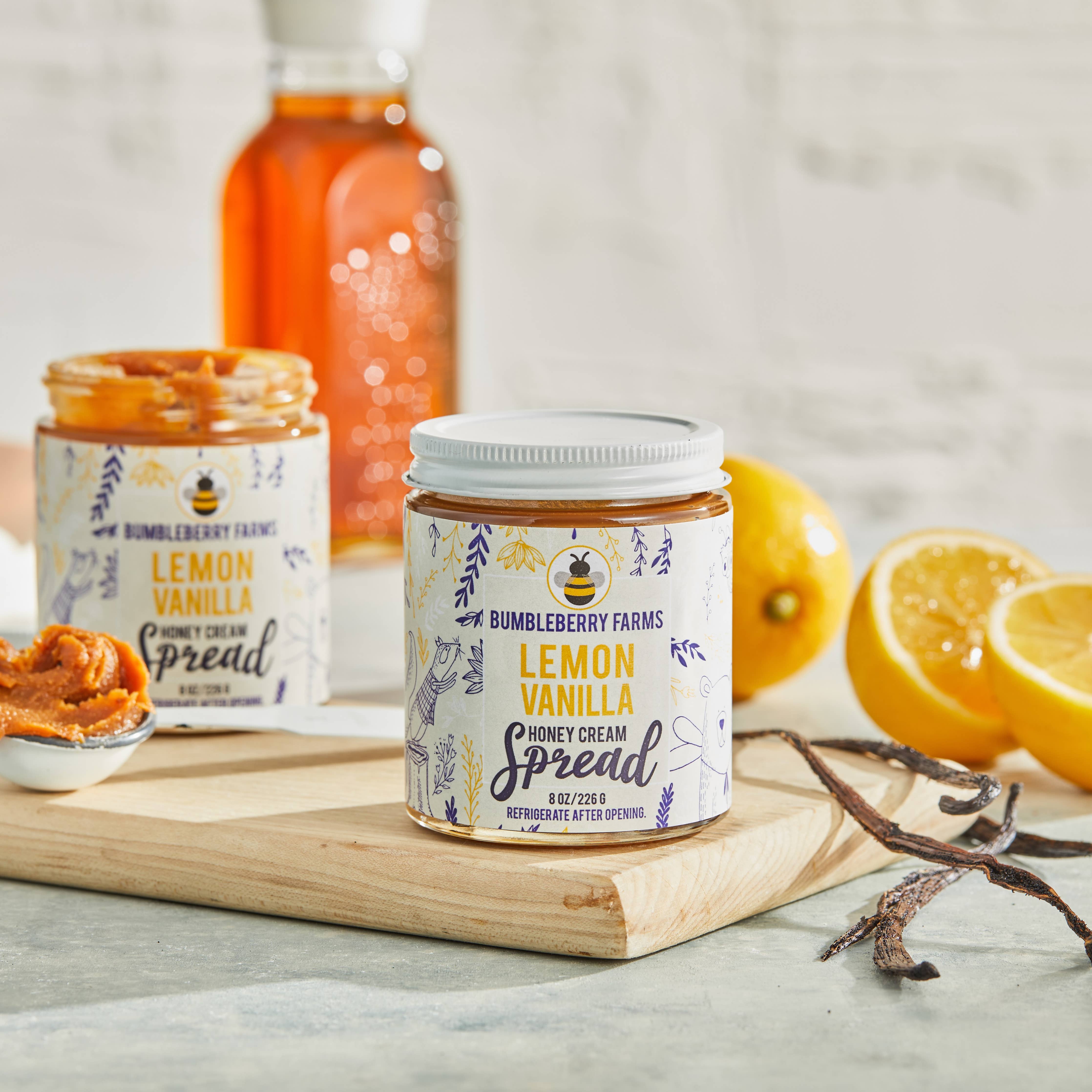 Bumbleberry Farms - Lemon Vanilla Honey Cream Spread - 0