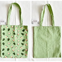 Reversible Lightweight Canvas Tote Bag