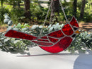 Oh My Sweetie - Cardinal Stained Glass-1