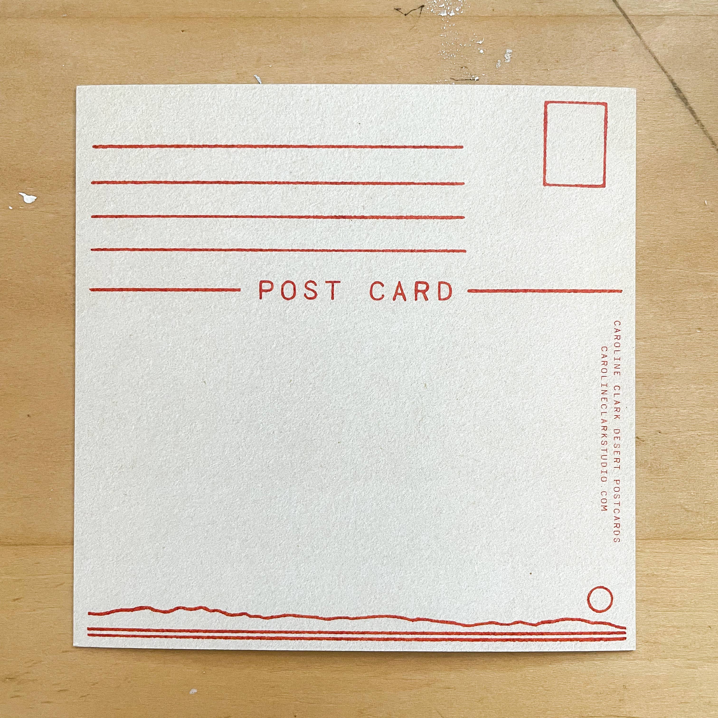 Caroline Clark - Morning Desert Postcard Set - 0
