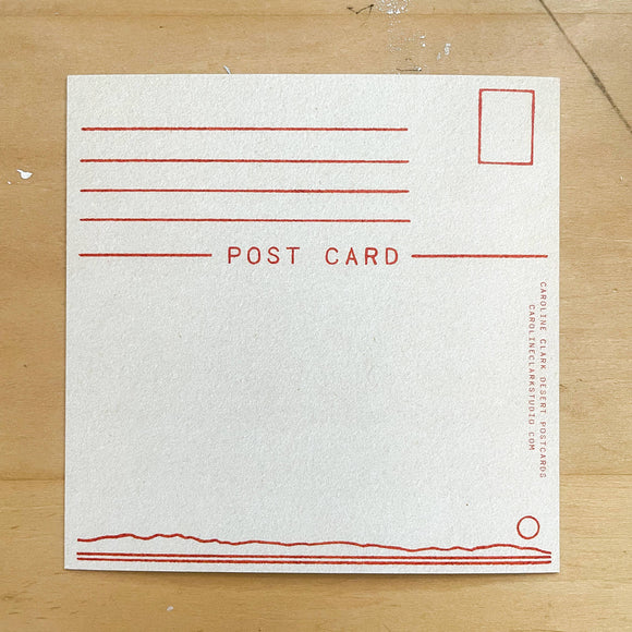 Caroline Clark - Morning Desert Postcard Set