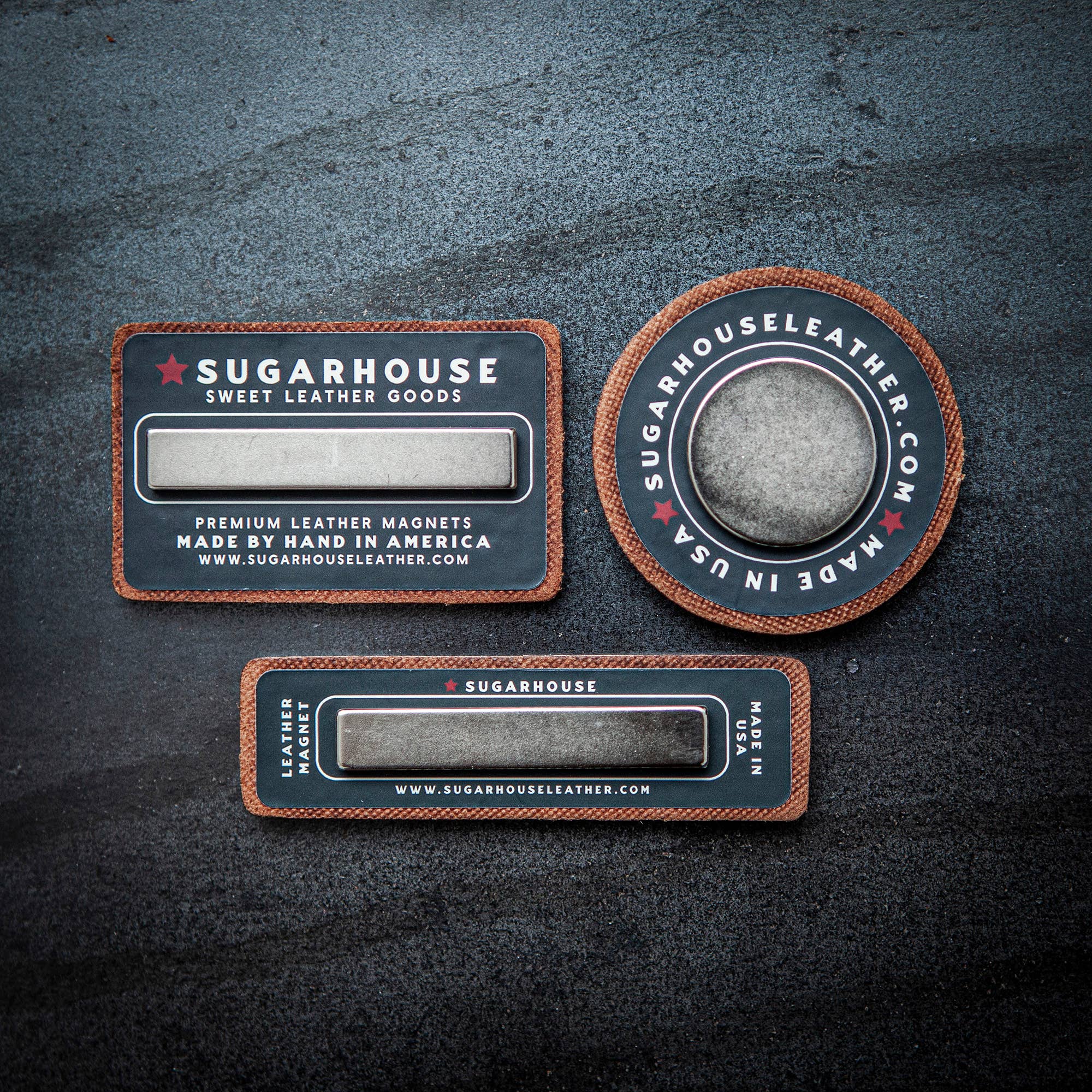 Sugarhouse Leather Lake Time Magnet - Thumbnail 2