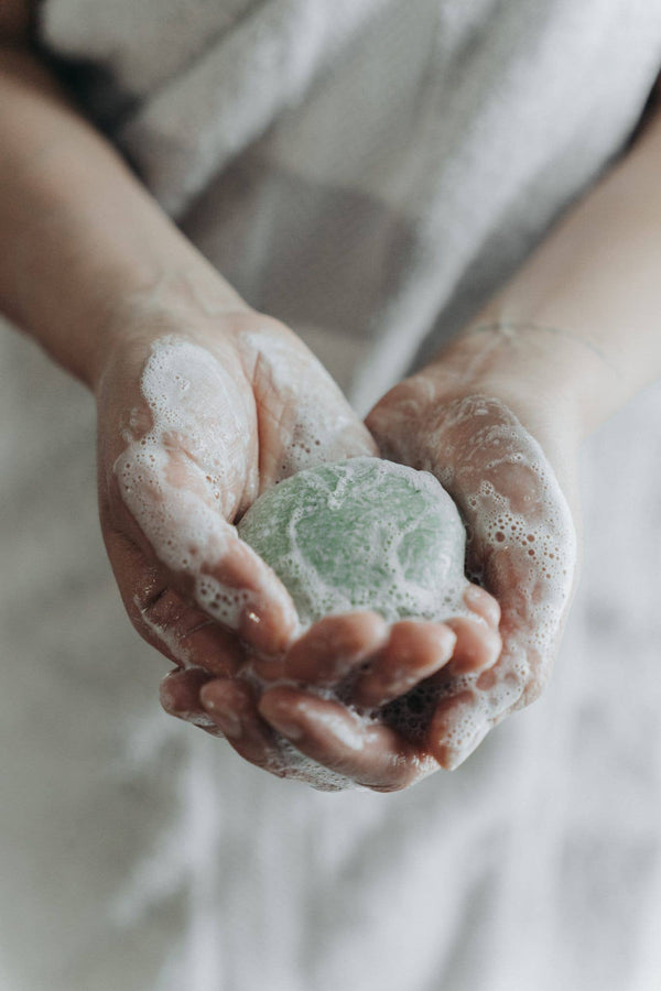 Zero Waste MVMT - Shampoo Bar | Peppermint + Eucalyptus | Zero Waste Hair Care