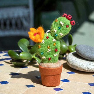 dZi Handmade - Prickly Pear Cactus Ornament