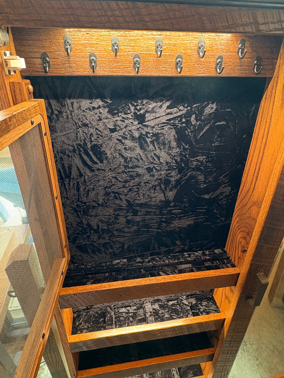 Jewelry Cabinet-Reclaimed Barnwood
