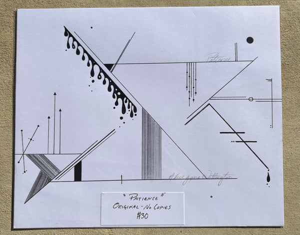 Alice J Watlington Original Art - Patience 7” x 8.5”
