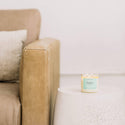 Calyan Wax Co. - Sea Mist + Freesia - Clear Glass Tumbler Soy Candle