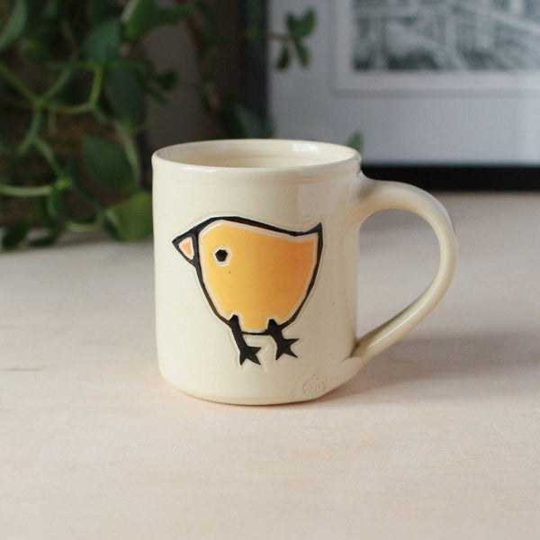 Susan Stone Design - Bird wee Mug: Blue