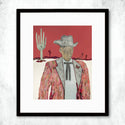 Dolan Geiman - Art Print | Cowboy Wall Art | BUTTERFLY SALESMAN: Unframed / 16 X 20