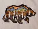 Burning Country - 3D Multi Layer Bear-1