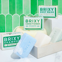 BRIXY - Plastic-Free Hair and Body Gift Set - Mint Eucalyptus