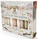 The African Home Goods - Salts of the Earth | Exotic Salt Collection from Around the Globe | 8-Pack Gift Set-1