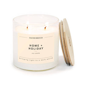 Calyan Wax Co. - Home + Holiday - Clear Glass Tumbler Soy Candle