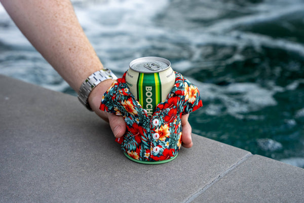 Puffin Drinkwear - The Aloha - Insulated 12 oz Can Cooler - Island Time