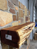 Live Edge Cedar Fireplace Mantel
