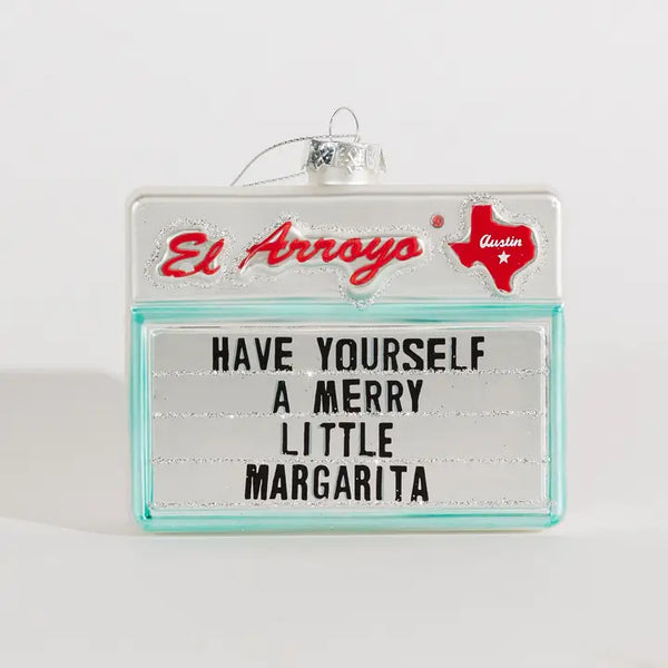 El Arroyo Ornament- Merry Margarita