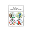 Seltzer Goods - Backyard Birds Magnet Set-2