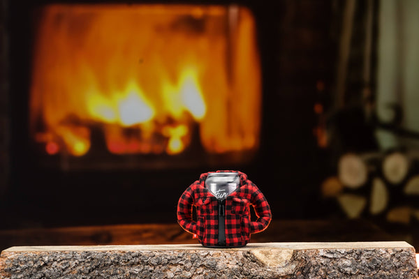 Puffin Drinkwear - The Lumberjack - Insulated 12 oz Can Cooler - Puffin Red