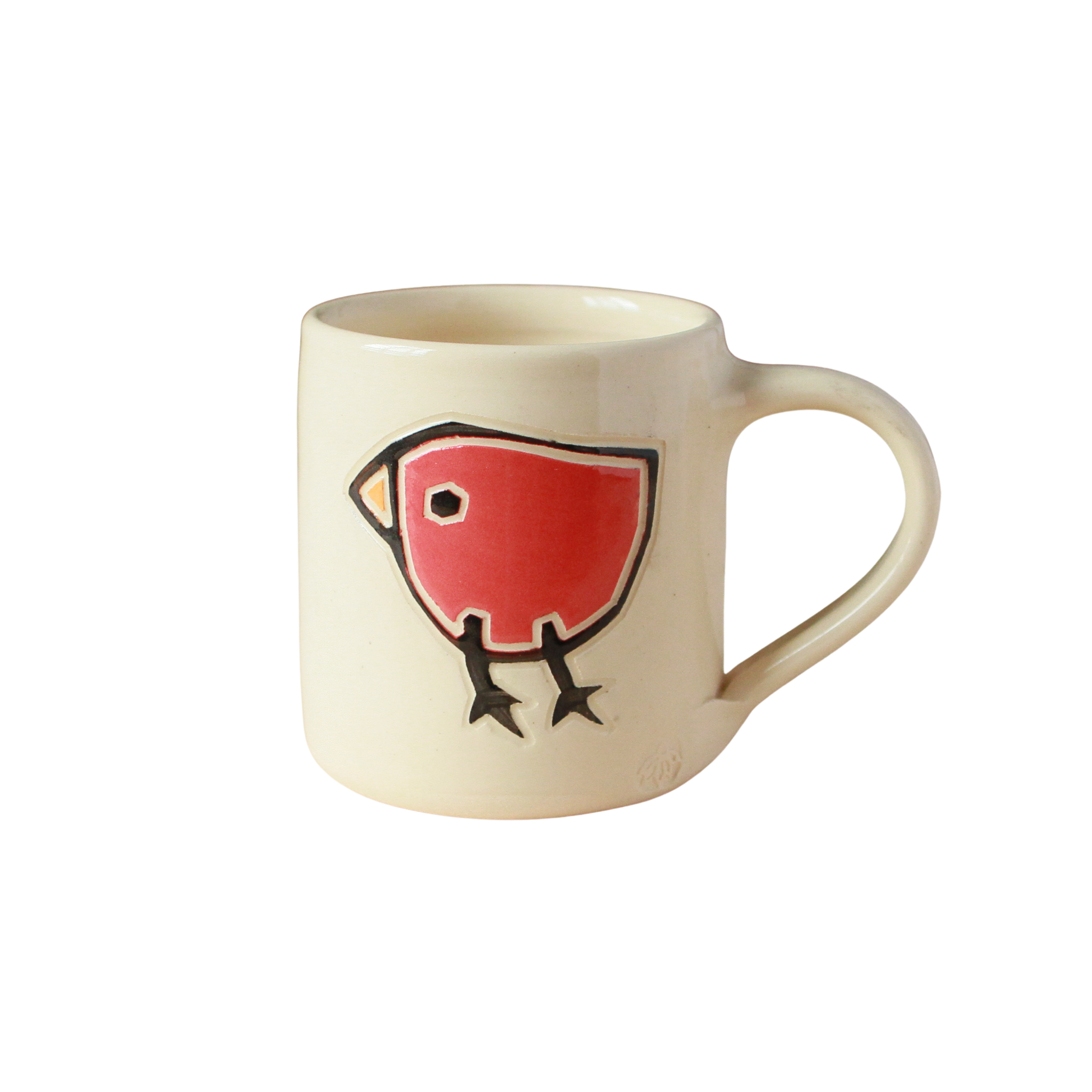 Susan Stone Design - Bird wee Mug: Green