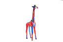 Ocean Sole - Reticulated Giraffe Sculpture from Recycled Flip-Flops: Large-1