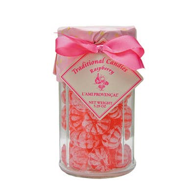 The French Farm - L'Ami Provencal Old Fashioned Raspberry Candies 5.3oz