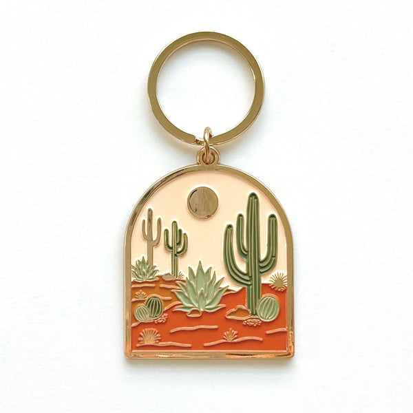 Paper Anchor Co. - Warm Desert Arch Keychain | Valentine Gifts