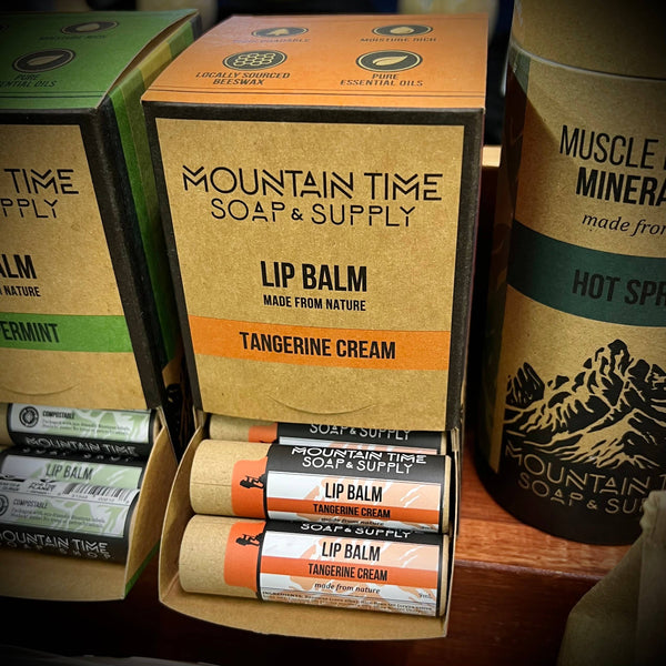 MOUNTAIN TIME SOAP - Tangerine Cream Lip Balm