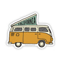 Acme Local - VW Camper Customizable Sticker: Dark Sage / Regular